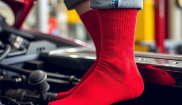 Носки для автослесарей: практичность