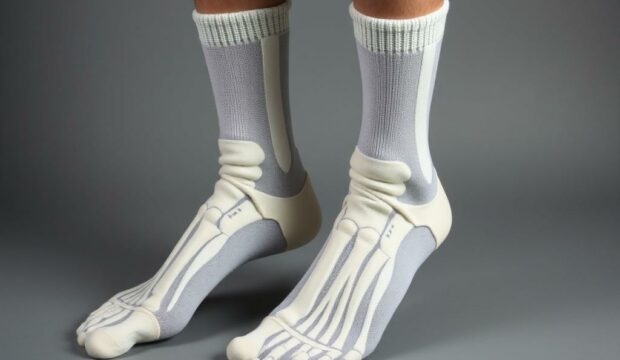 Носки с костями: структура стиля