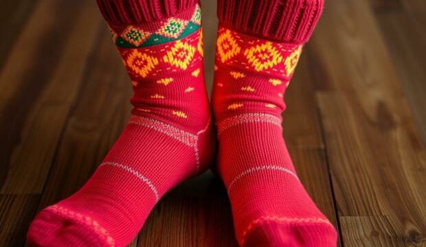 Носки с акцентами: выделение деталей, которые меняют образ