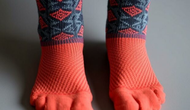 Носки с рельефом: объёмный принт — новая химия комфорта и стиля