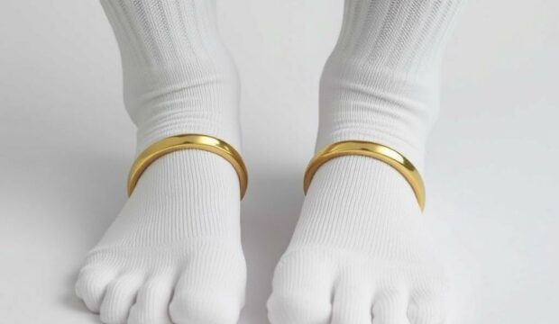 Носки с кольцами: символ верности