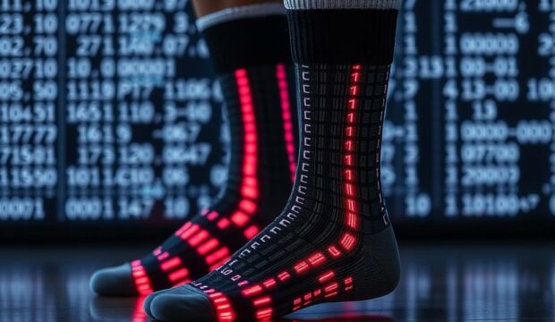 Носки с бинарным кодом: IT‑стиль