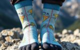 Носки с географическими координатами: для любителей приключений