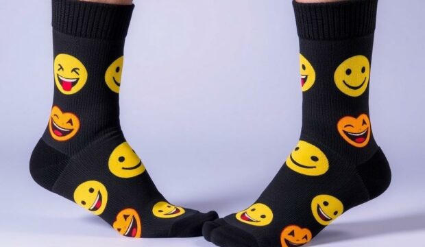 Носки с эмодзи: язык XXI века на ногах