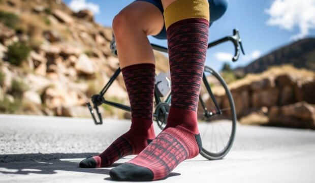 Носки для велосипеда: аэродинамические модели