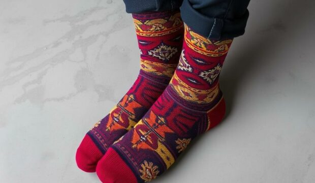Носки с элементами: состав стиля — маленькие детали, большие перемены