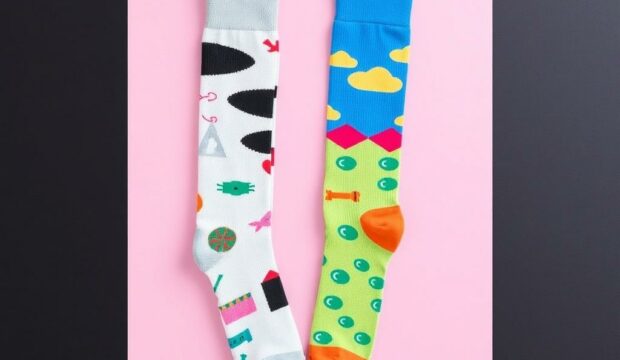 Носки для дизайнеров: креативные принты