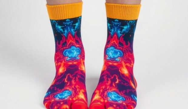 Носки с NFT: цифровое искусство на ногах