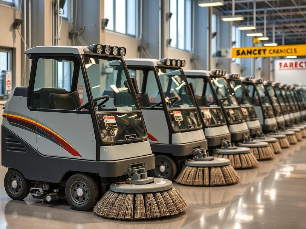 Sweeping machinesфото