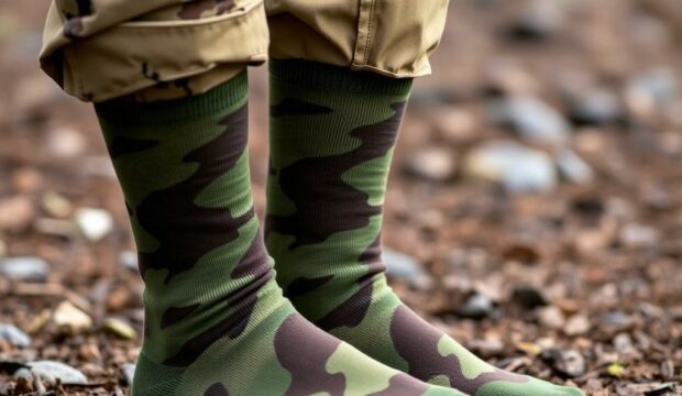 Носки для егерей в заповеднике: маскировка