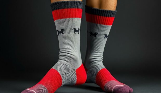 Носки с мышцами: сила в образе