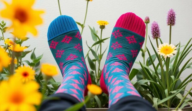 Носки для блогеров: яркие акценты в кадре
