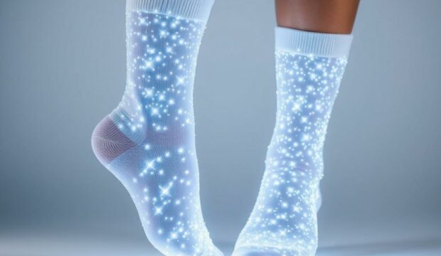 Носки с блеском: сияние стиля