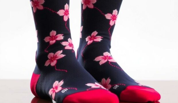 Носки с цветами сакуры: восточная философия