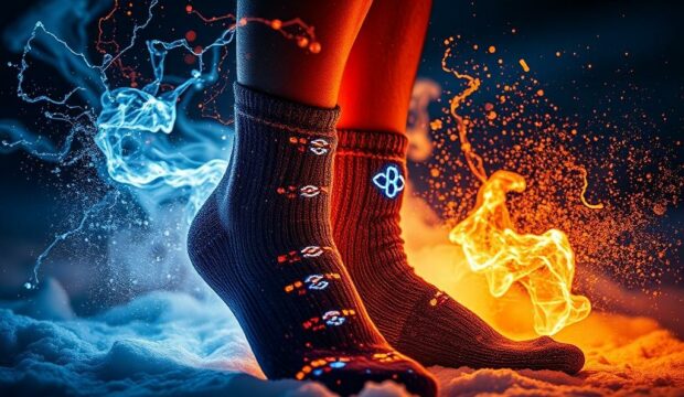 Носки с молнией: энергия стихии — как ткань может дышать огнем, дождем и ветром