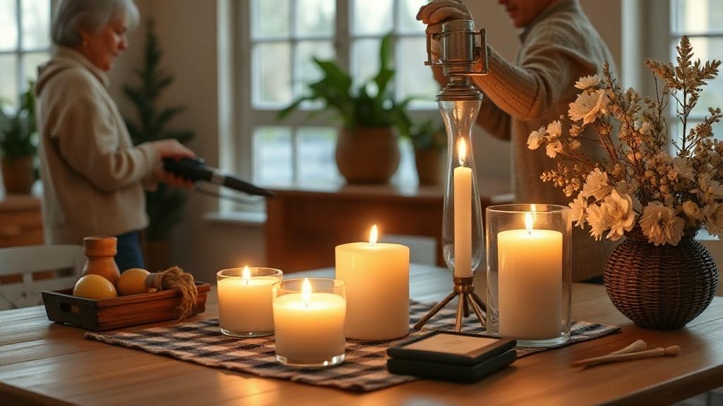 Свечи своими руками: как сделать уют дома красиво и безопасно