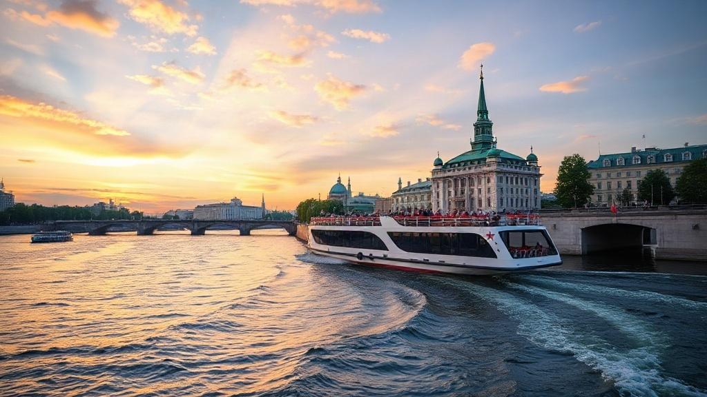 Прогулка на теплоходе от Киевского вокзала по Москве-реке: как устроить спокойный и красивый отдых в центре города