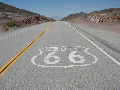 Маршрут 66, США, дорога 66, необычные дороги