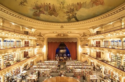 Книжный магазин  LIBERERIA EL ATENEO GRAND SPLENDID, Буэнос-Айрес, Аргентина