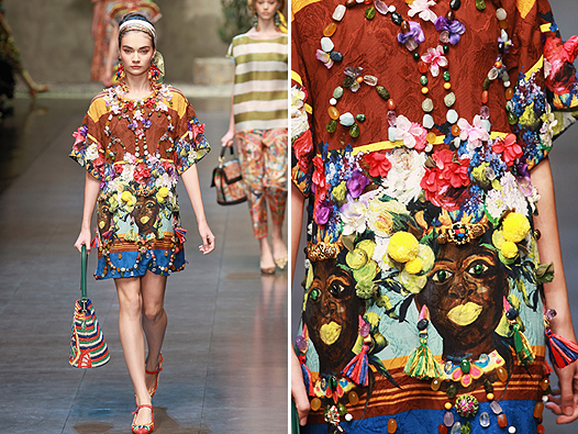 Dolce & Gabbana - Runway - Milan Fashion Week Womenswear S/S 2013