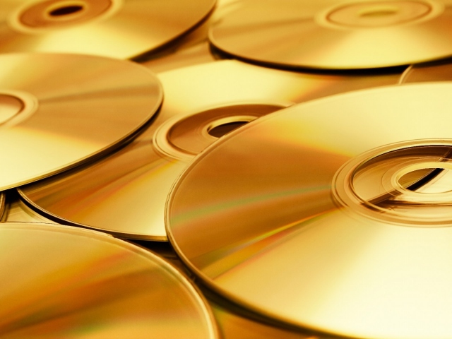 Золотые диски фото