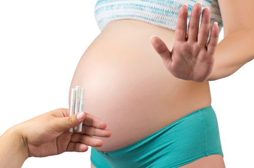 Курение во время беременности фото
