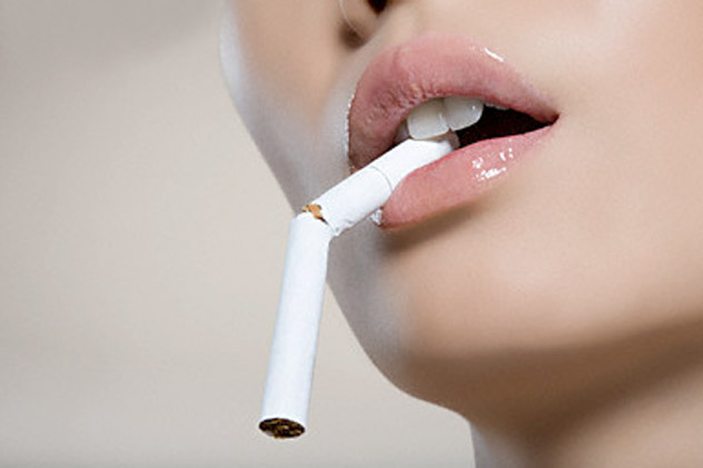 Курение негативно влияет на кожу картинка