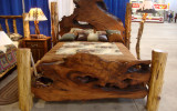 Кровать из дерева фото