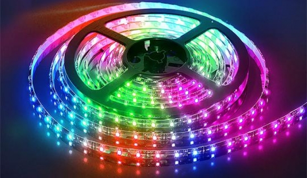 Разноцветная светодиодная лента