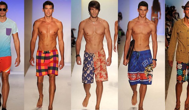 Пляжные мужские шорты на лето