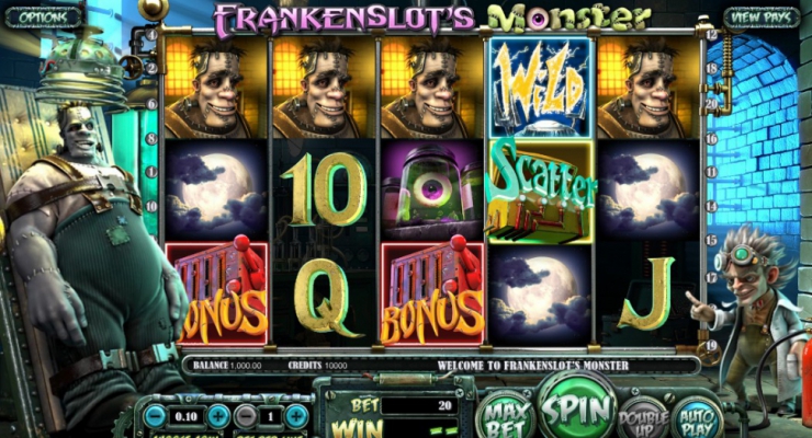 Игровой автомат Frankenslot’s Monster от Betsoft