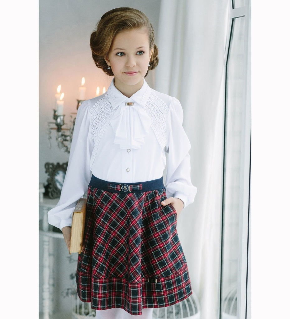 Как выбрать школьную блузку для девочки?