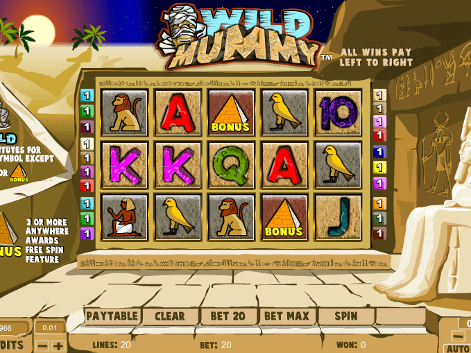 Обзор игрового автомата Мумия в казино онлайн