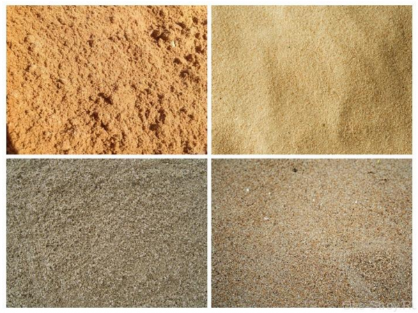 Виды песка для строительства: качество, свойства и применение
