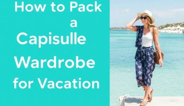 Pack Smart: The Ultimate Guide to Building a Capsule Wardrobe for Vacation