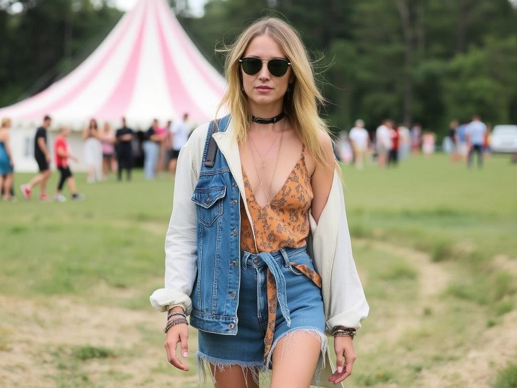     Festival Fashion Trends That Actually Work Off the Field. Layering for Festivals — and for Real Life