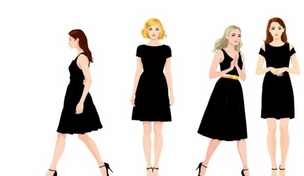 The Evolution of the Little Black Dress: From Mourning Garment to Modern Icon