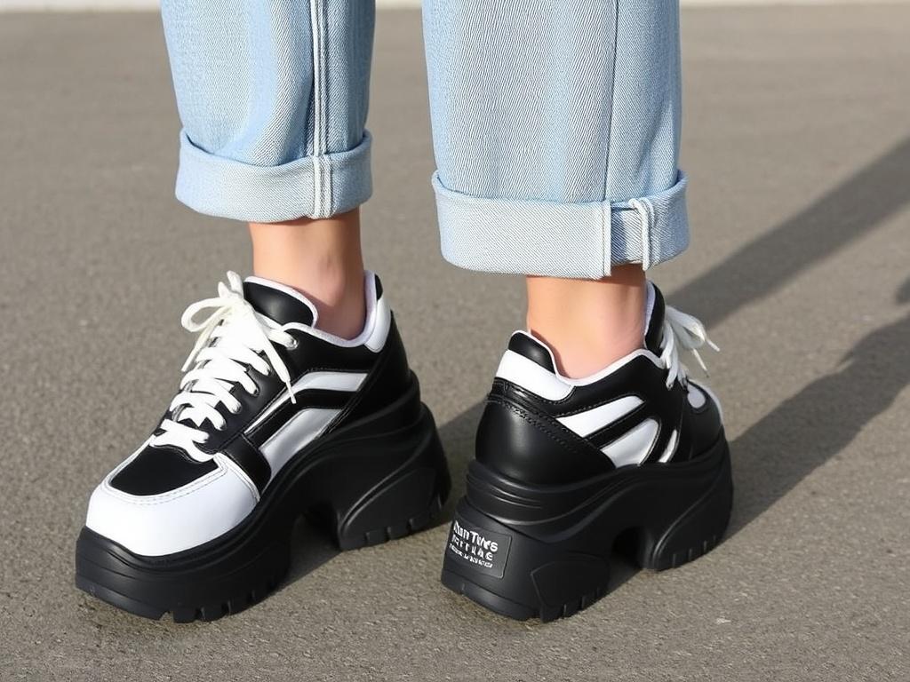    Fashion Faux Pas That Are Actually Stylish Now. Chunky Sneakers and Platform Shoes