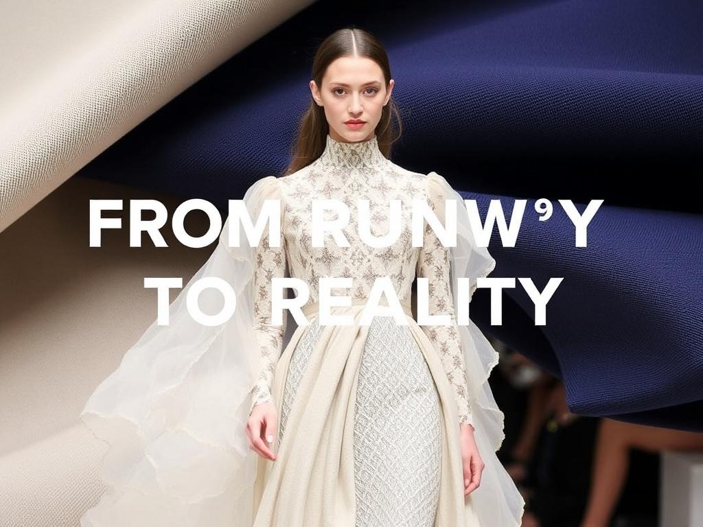     From Runway to Reality: Translating High Fashion. Fabric Choices: The Foundation of Wearability