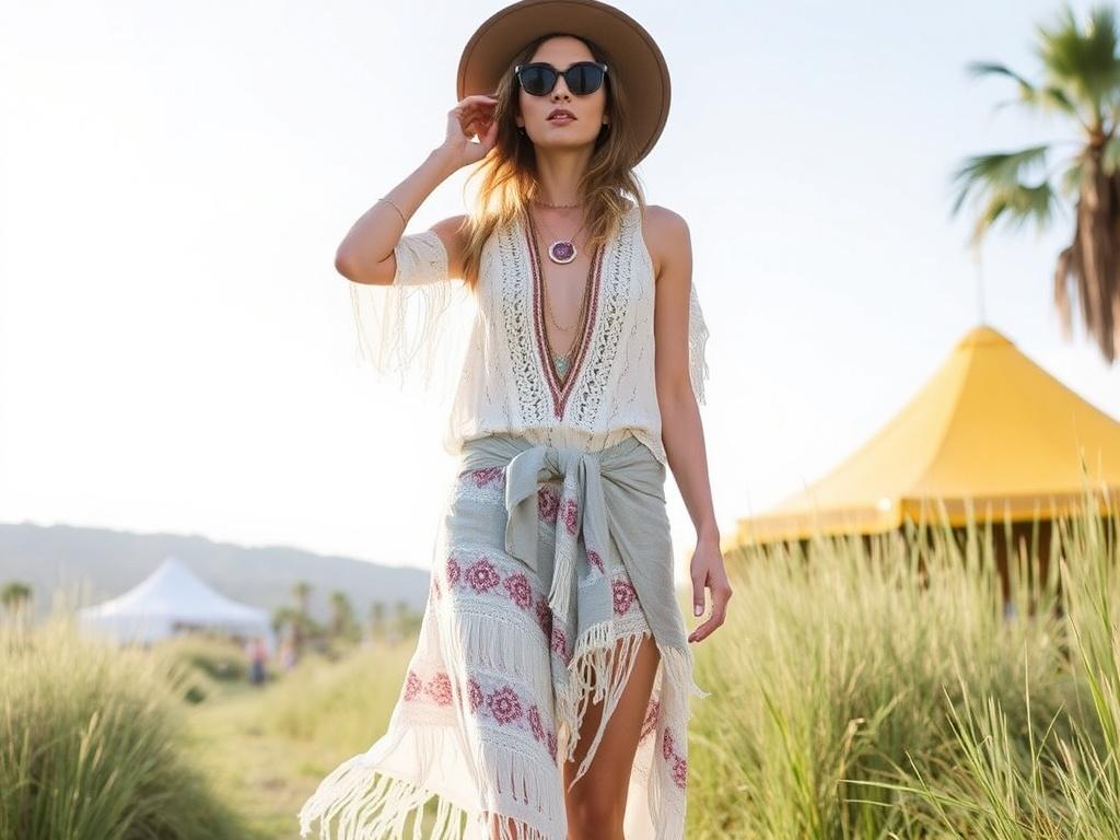     Festival Fashion Trends That Actually Work Off the Field. Trend 1: Boho Chic Reimagined for Everyday Life