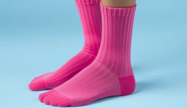 Носки с гладкостью: элегантность линий