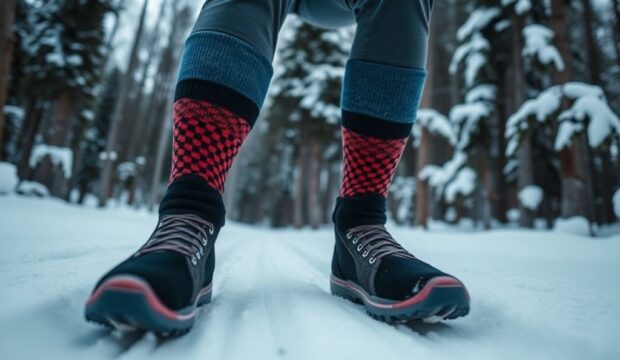 Носки для санного спорта: тепло в движении