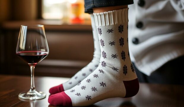 Носки для сомелье: элегантность
