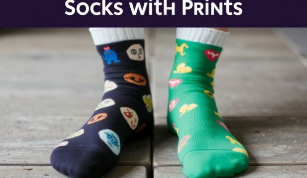 Носки с принтом: гид по выбору узоров