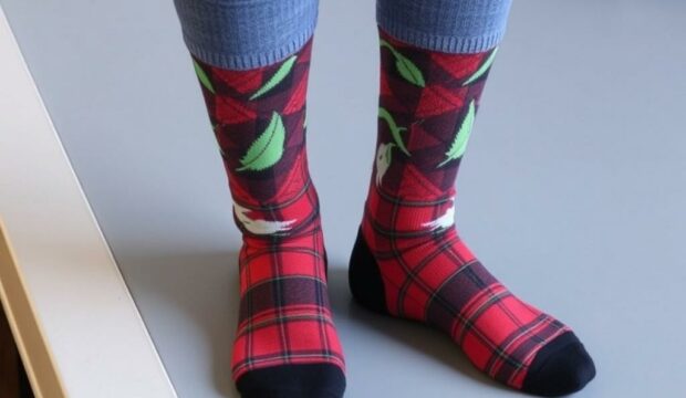 Носки с клетками: биология в моде