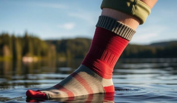 Носки для рыболовов на озере: быстросохнущие — секрет комфортной ловли от рассвета до заката