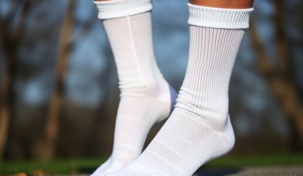 Носки для утренней пробежки: свежесть и комфорт