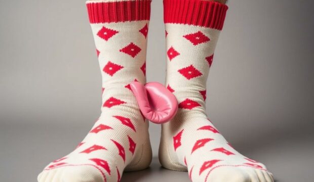 Носки с языком: вкус стиля