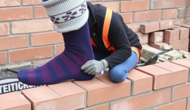 Носки для каменщиков: амортизация как ключ к комфорту и эффективности на рабочем месте