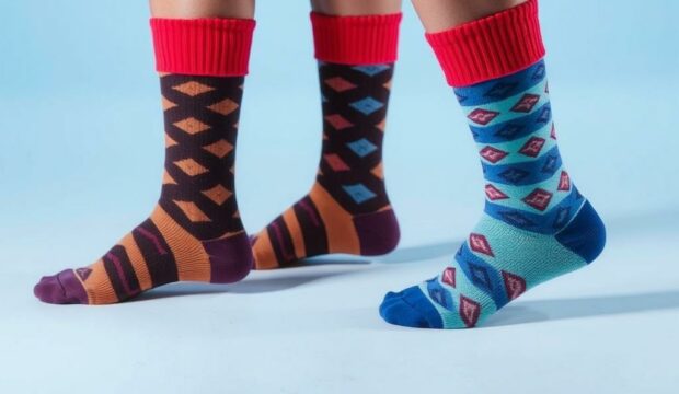Носки в стиле ретро: возвращение 80‑х